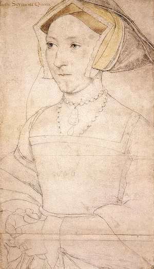 Hans, the Younger Holbein - Portrait of Jane Seymour
