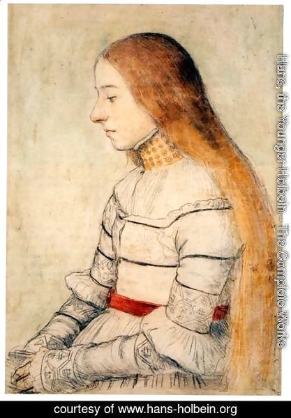 Hans, the Younger Holbein - Anna Meyer