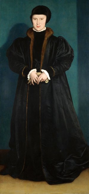 Hans, the Younger Holbein - Portrait of Christina of Denmark