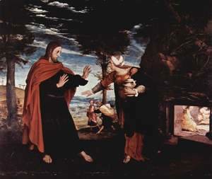 Hans, the Younger Holbein - Noli Me Tangere