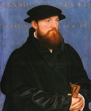 Hans, the Younger Holbein - Portrait of De Vos van Steenwijk