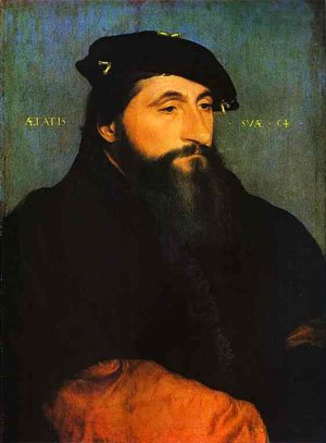 Hans, the Younger Holbein - Portrait Of A Young Man 1520