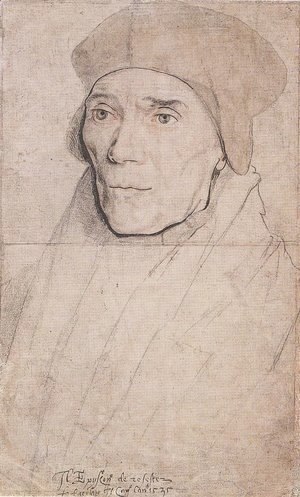 Hans, the Younger Holbein - Portrait of Bishop John Fisher