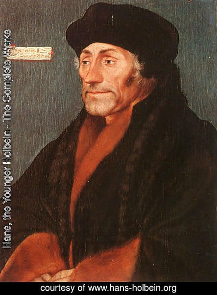 Hans, the Younger Holbein - Erasmus of Rotterdam
