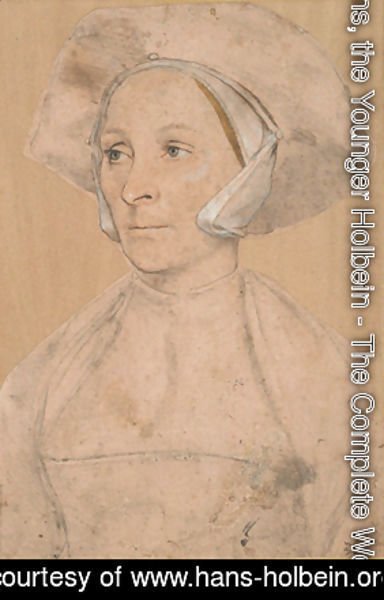 Hans, the Younger Holbein - Portrait of an Englishwoman