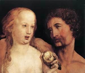 Hans, the Younger Holbein - Adam and Eve 1517