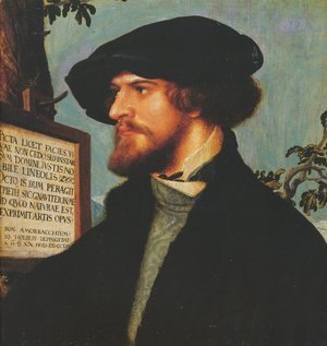 Hans, the Younger Holbein - Portrait of Bonifacius Amerbach 1519