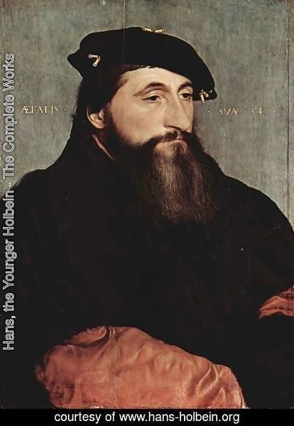 Hans, the Younger Holbein - Portrait of Duke Antony the Good of Lorraine c. 1543
