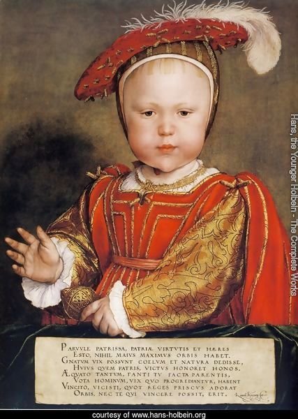 Portrait of Edward, Prince of Wales c. 1539
