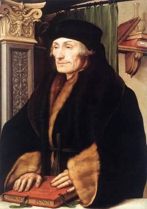 Hans, the Younger Holbein - Portrait of Erasmus of Rotterdam 1523