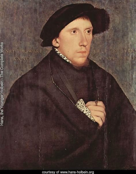 Portrait of Henry Howard, the Earl of Surrey 1541-43