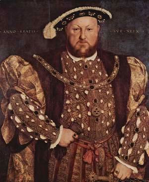 Hans, the Younger Holbein - Portrait of Henry VIII 1540