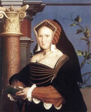 Hans, the Younger Holbein - Portrait of Lady Mary Guildford 1527