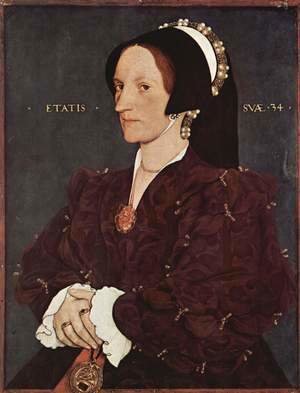 Hans, the Younger Holbein - Portrait of Margaret Wyatt, Lady Lee, c. 1540