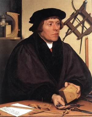 Portrait of Nikolaus Kratzer 1528