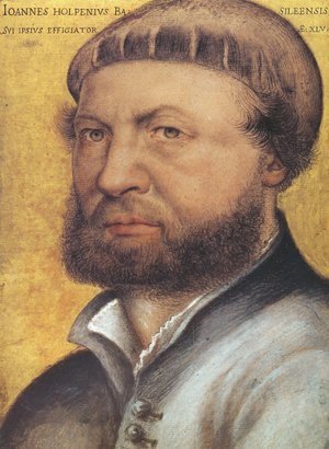 Hans, the Younger Holbein - Self-Portrait  1542-43