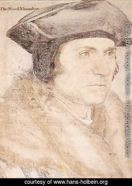 Hans, the Younger Holbein - Sir Thomas More 1527-28