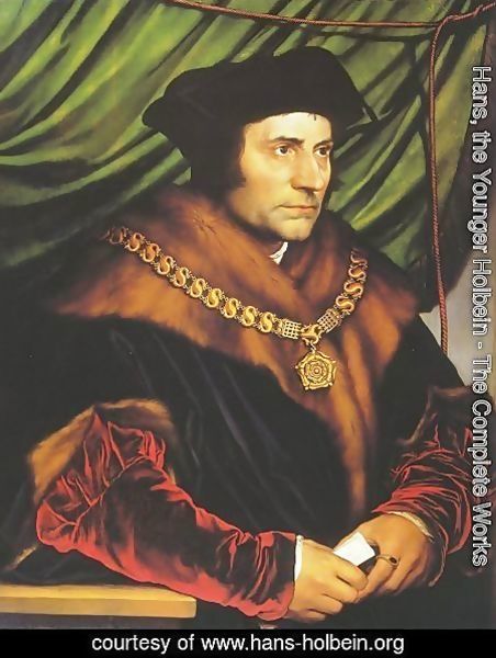 Hans, the Younger Holbein - Sir Thomas More 1527