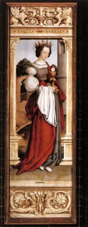 Hans, the Younger Holbein - St Barbara 1516