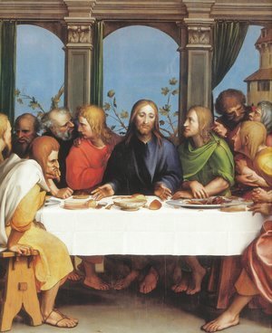 Hans, the Younger Holbein - The Last Supper 1524-25