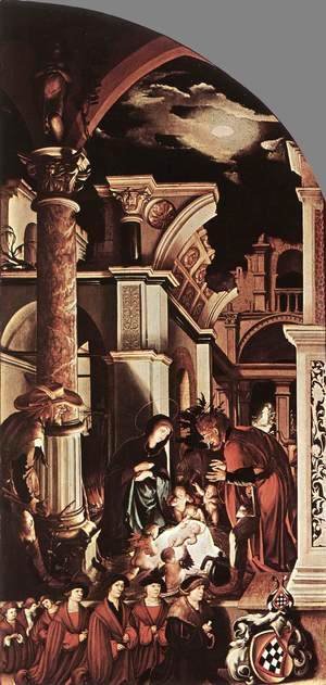 Hans, the Younger Holbein - The Oberried Altarpiece (right wing) 1521-22