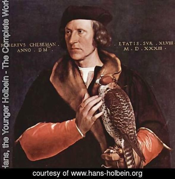 Hans, the Younger Holbein - Portrait of Robert Cheseman