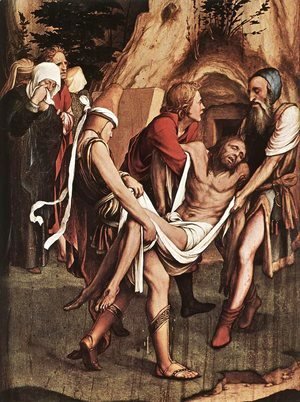Hans, the Younger Holbein - The Entombment