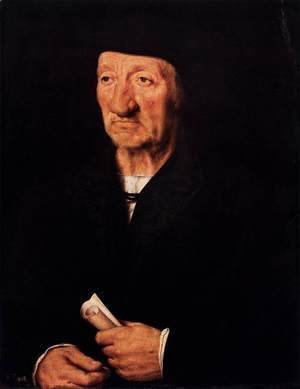 Hans, the Younger Holbein - Portrait of an Old Man