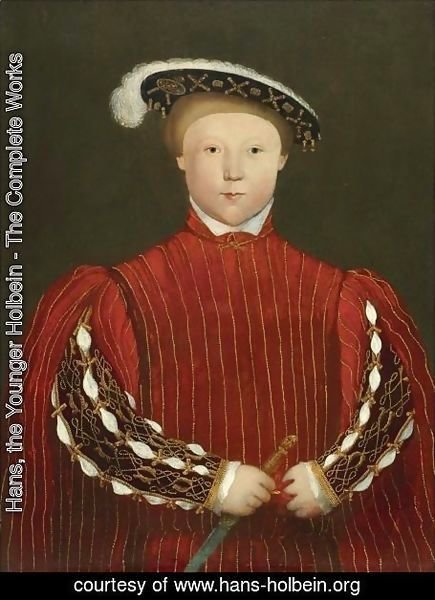 Hans, the Younger Holbein - Portrait Of Edward, Prince Of Wales, Later King Edward VI (1537-1553)