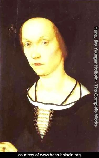 Hans, the Younger Holbein - Portrait of a Woman