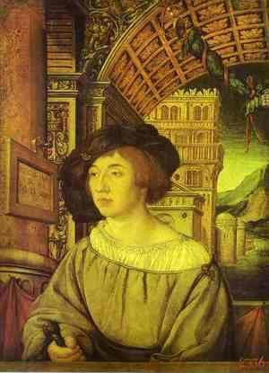 Hans, the Younger Holbein - Portrait of a Young Man 2