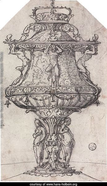 Design for a Table Fountain with the Badge of Anne Boleyn