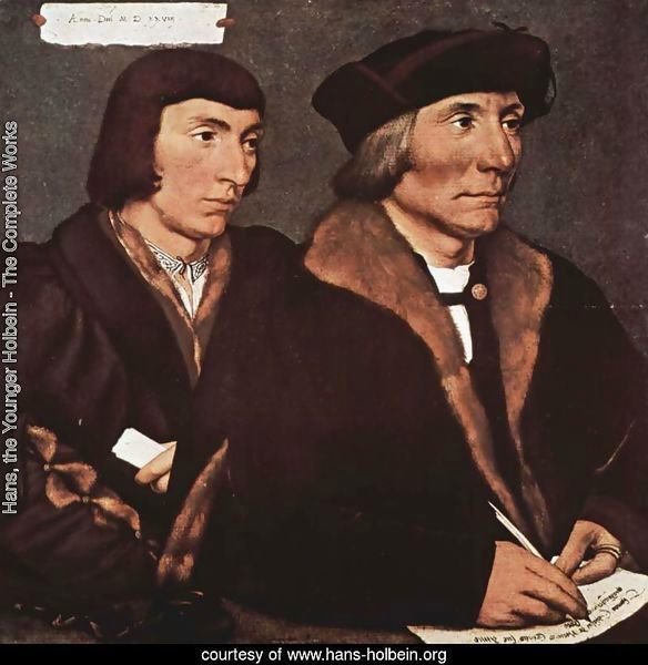 Double Portrait of Sir Thomas Godsalve and His Son John 1528