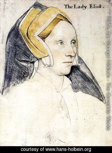 Hans, the Younger Holbein - Lady Elyot  1532-33
