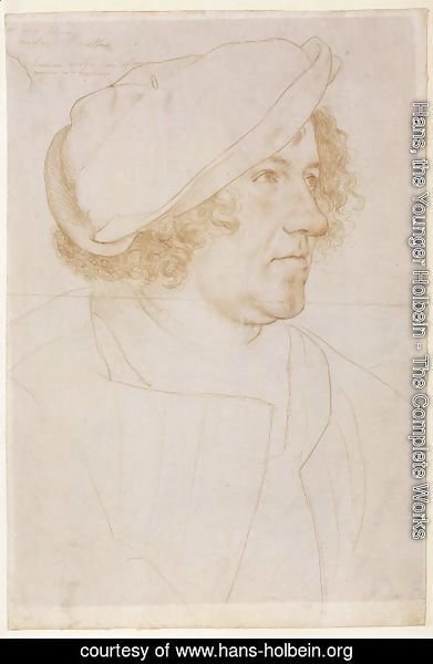 Hans, the Younger Holbein - Portrait of Jakob Meyer zum Hasen 1516