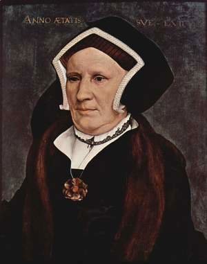 Portrait of Lady Margaret Butts 1543