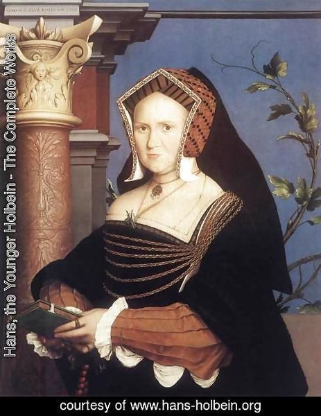 Hans, the Younger Holbein - Portrait of Lady Mary Guildford 1527