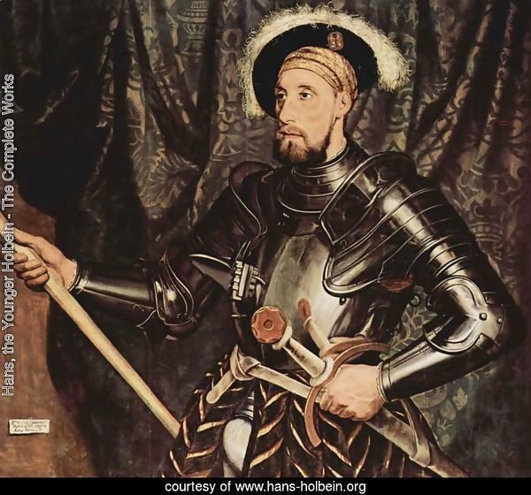 Portrait of Sir Nicholas Carew 1532-33