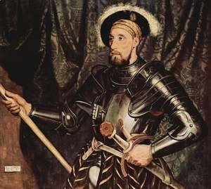 Portrait of Sir Nicholas Carew 1532-33