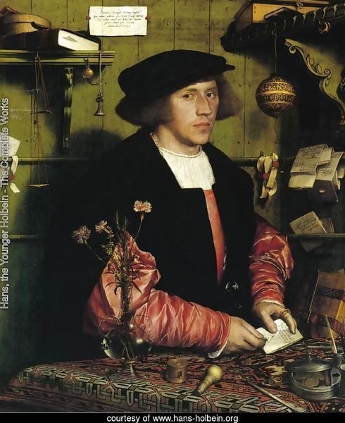 Portrait of the Merchant Georg Gisze 1532