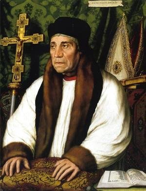 Portrait of William Warham, Archbishop of Canterbury 1527