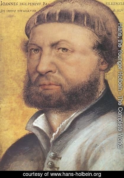 Hans, the Younger Holbein - Self-Portrait  1542-43