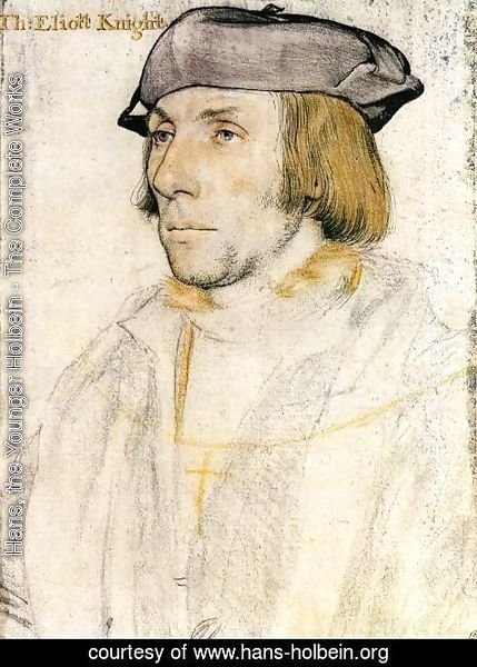 Hans, the Younger Holbein - Sir Thomas Elyot  1532-33